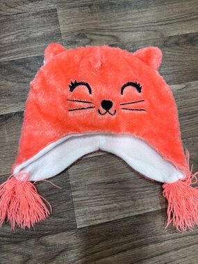 Pink Cat Ear Winter Hat